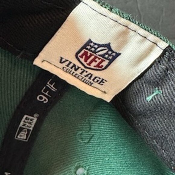 New Era New York Jets Green NFL 9FIFTY  Snapback Cap Hat NWT Flat Brim - Picture 7 of 10